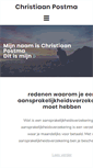 Mobile Screenshot of christiaanpostma.nl